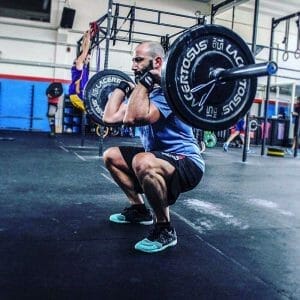 crossfit thruster exercise 