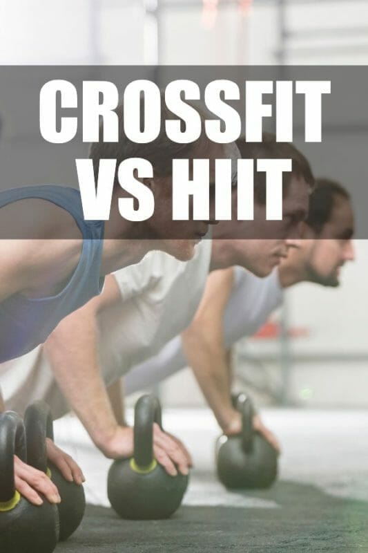 CrossFit Training and HIIT Interval Training. CrossFit vs HIIT