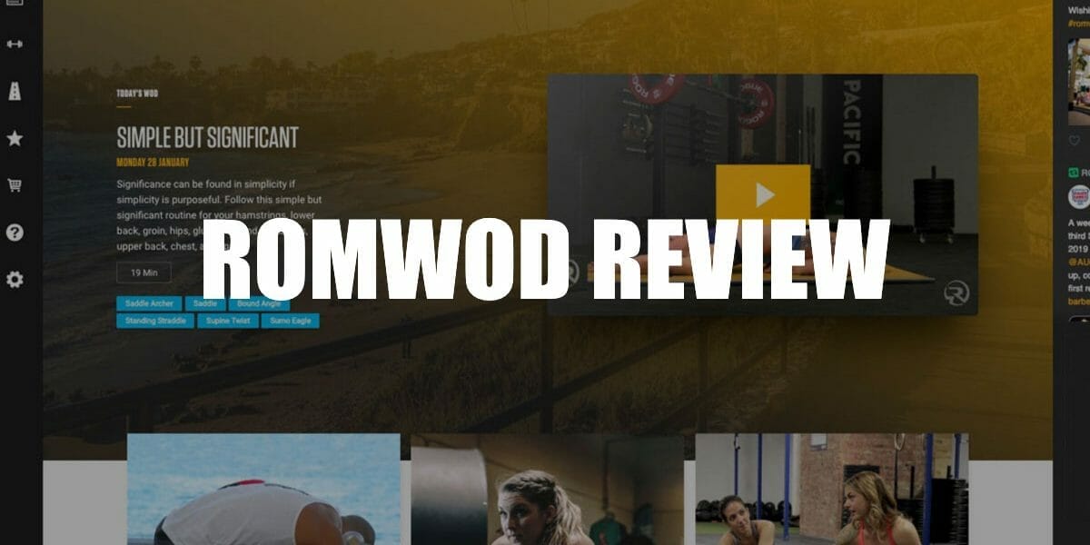 ROMWOD Review - CrossFit Mobility WOD website