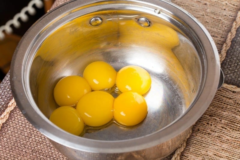 Egg yolks