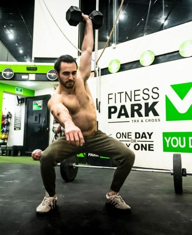 Crossfit Dumbbell Snatches