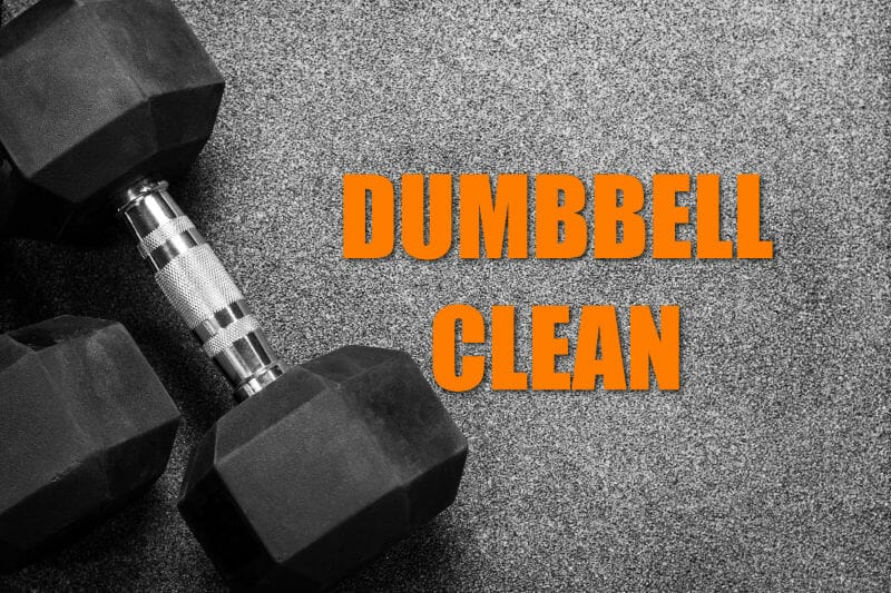 Single Dumbbell Clean Execise