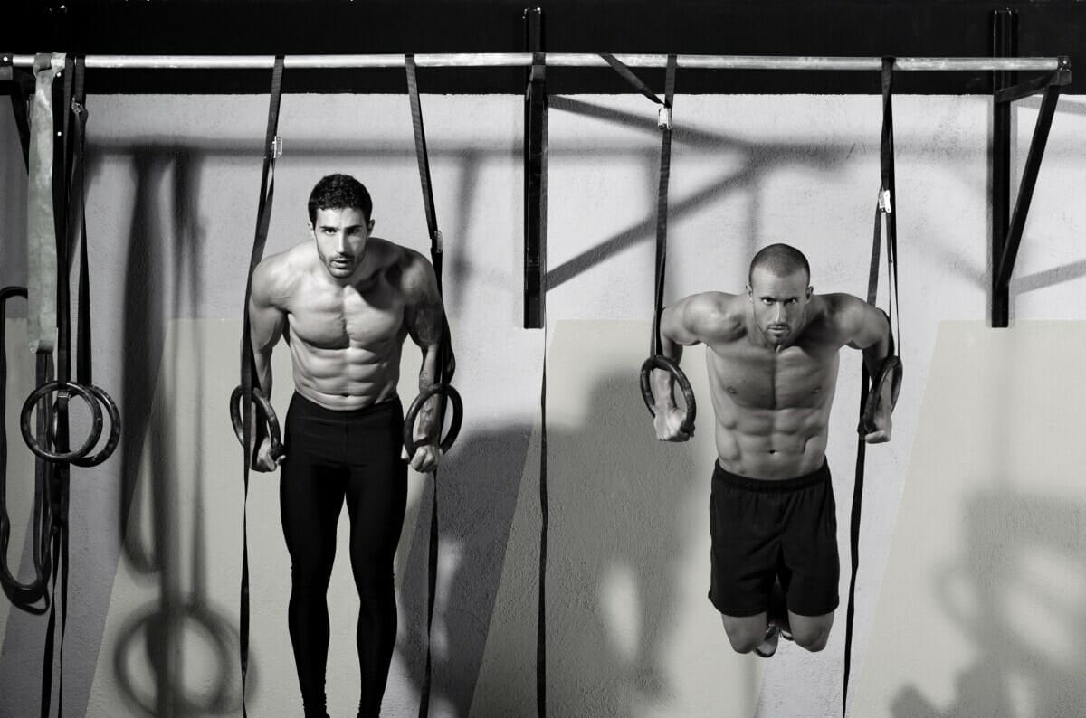 CrossFit Partners doing a workout