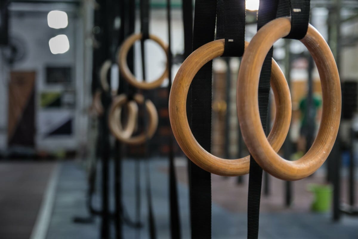 Gymnastics Rings In The Gym