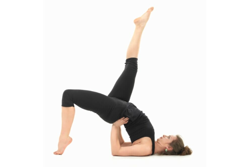 Single Leg Glute Bridge Exercise