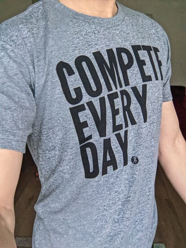 Compete Every Day Classic Workout Tshirt