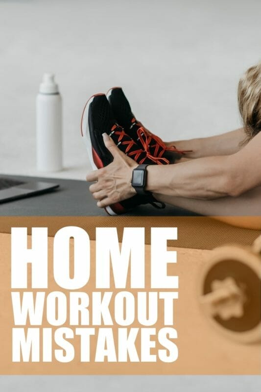 Common mistakes when working out at home