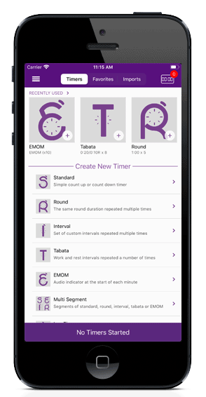 gymnext mobile timer app